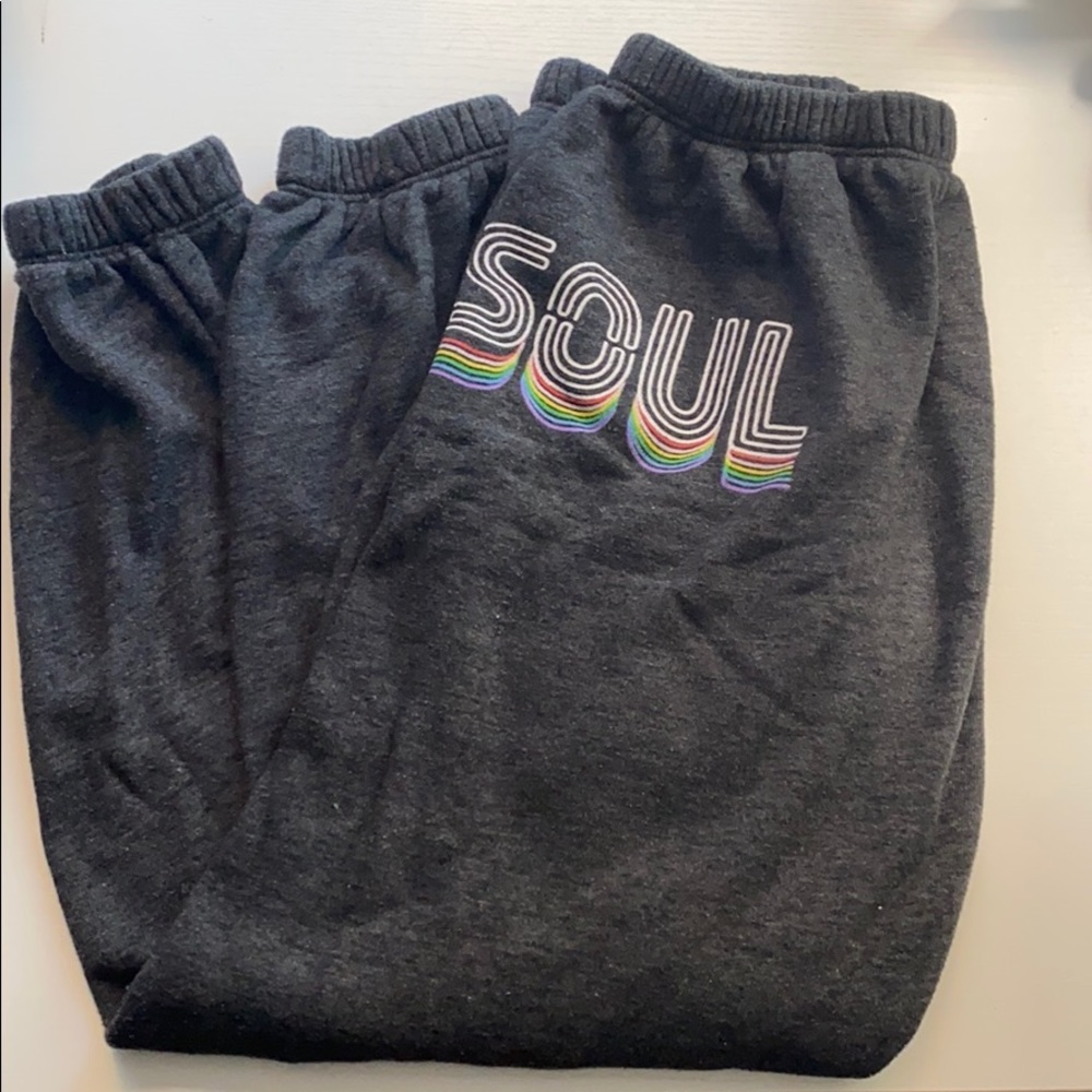Soul Cycle x Spiritual Gangster Crop Sweatpants